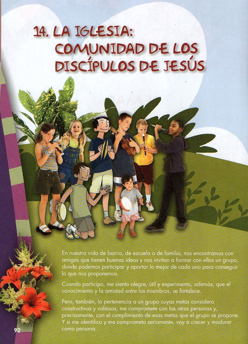 4-14-La Iglesia, comunidad de los discípulos de Jesús | catequesis